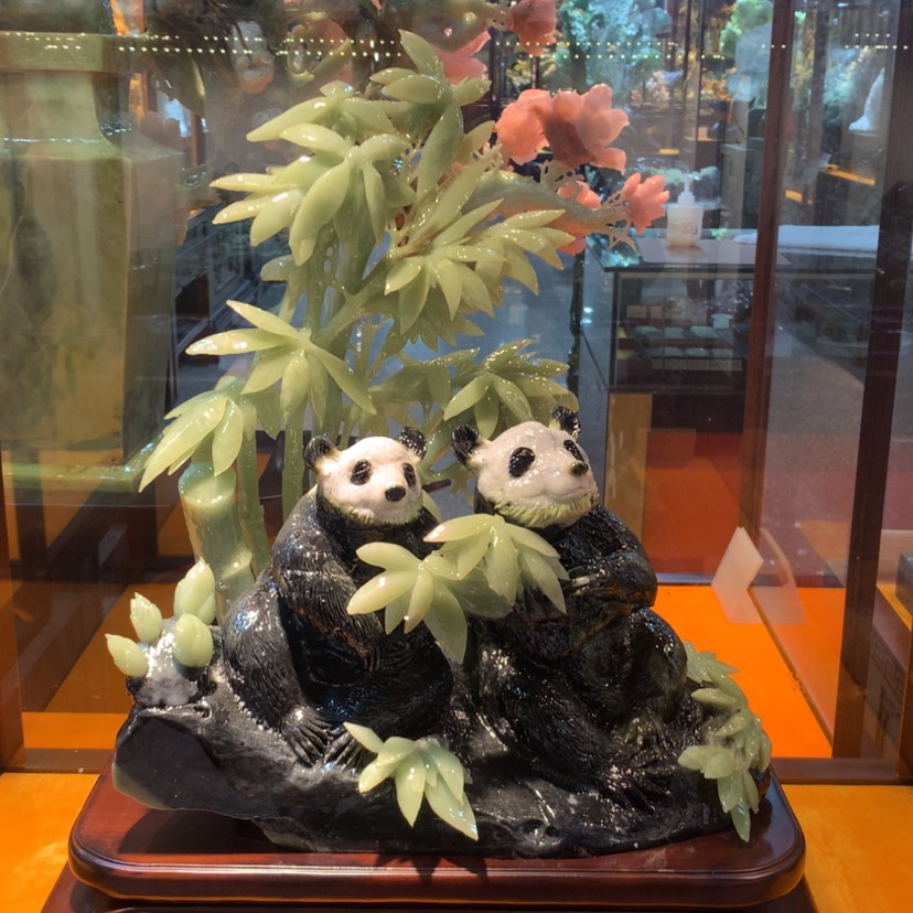 【闪购商品】未镶嵌蛇纹石玉摆件覆膜