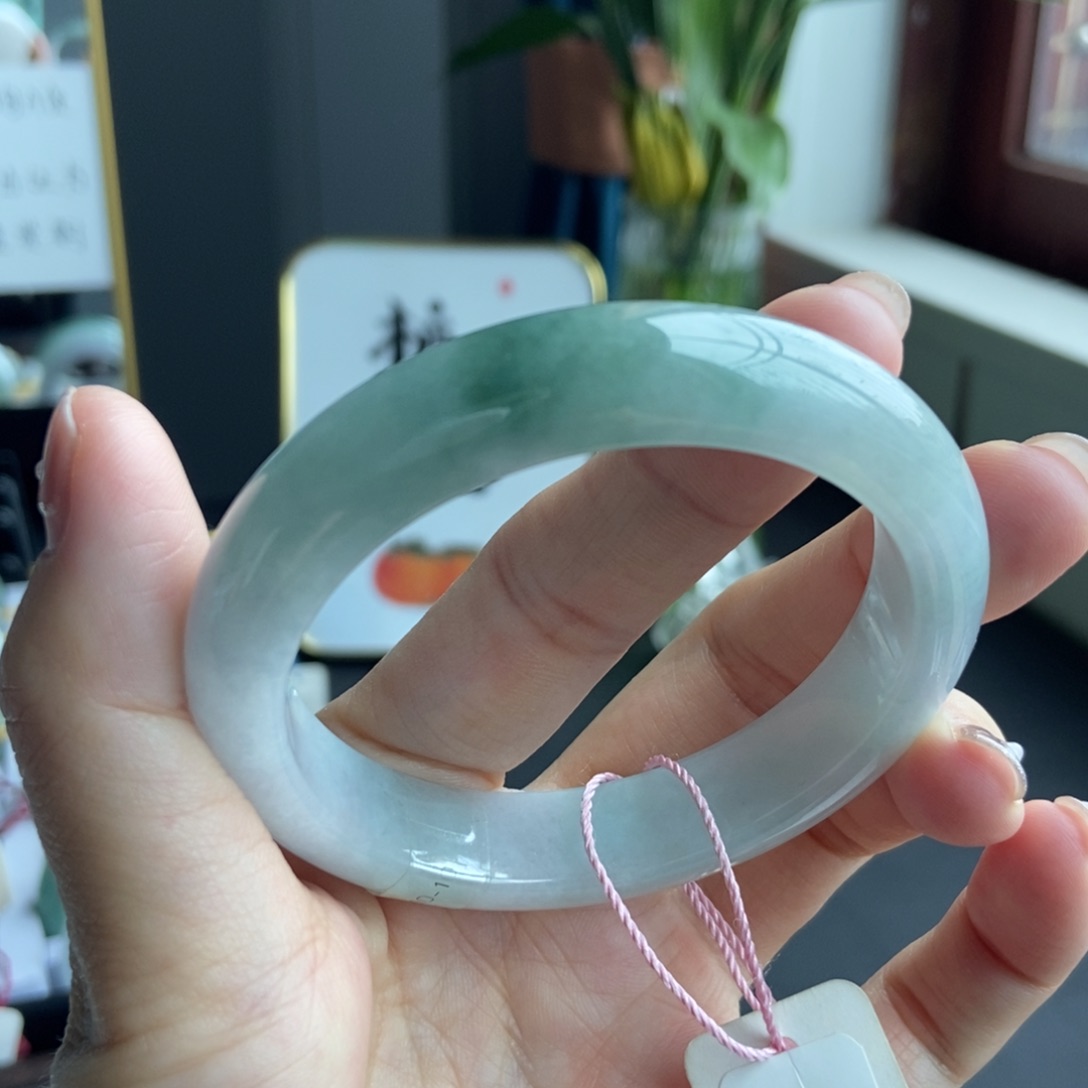未镶嵌手镯翡翠56.2