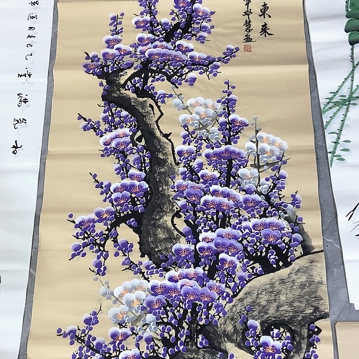 小周画廊的直播间