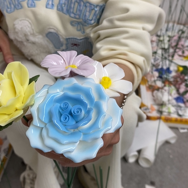 摆件陶瓷材料加工