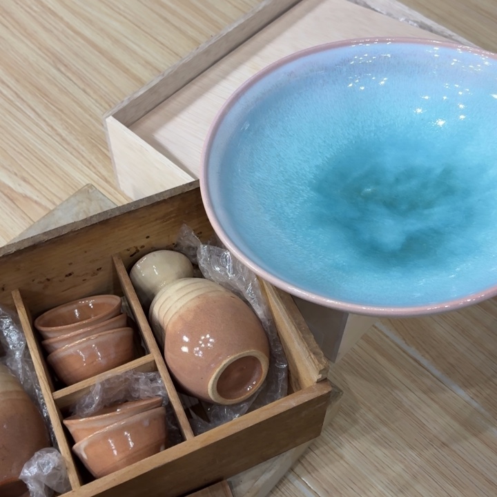 陶瓷古美术置物摆件