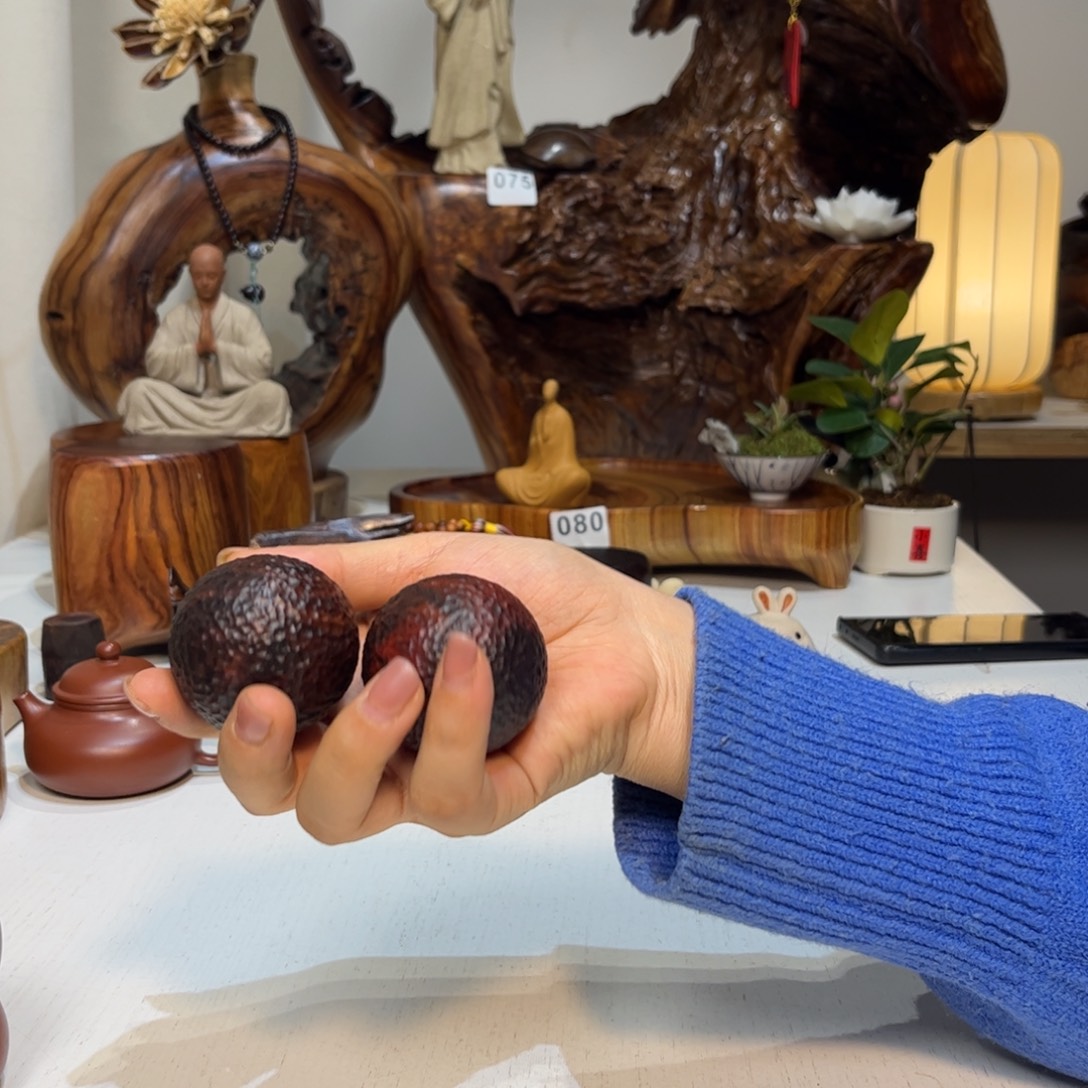 O***o木大红酸枝手球手球