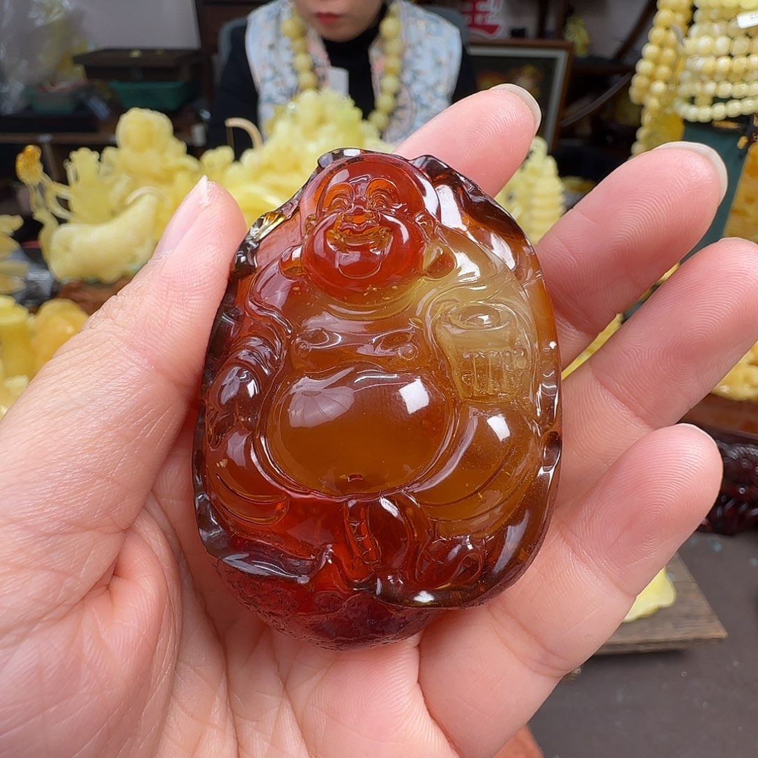蜜蜡未镶嵌珠宝奇石