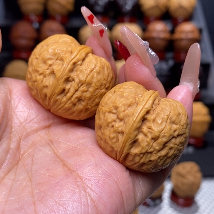 文玩核桃把件小金印元宝21号