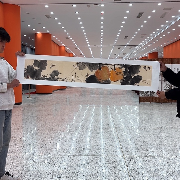 国画李陈良老先生展览原作
