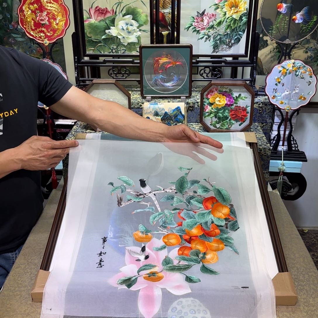 刺绣刺绣工艺精湛