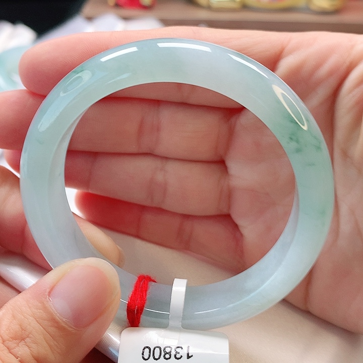 未镶嵌手镯翡翠55正