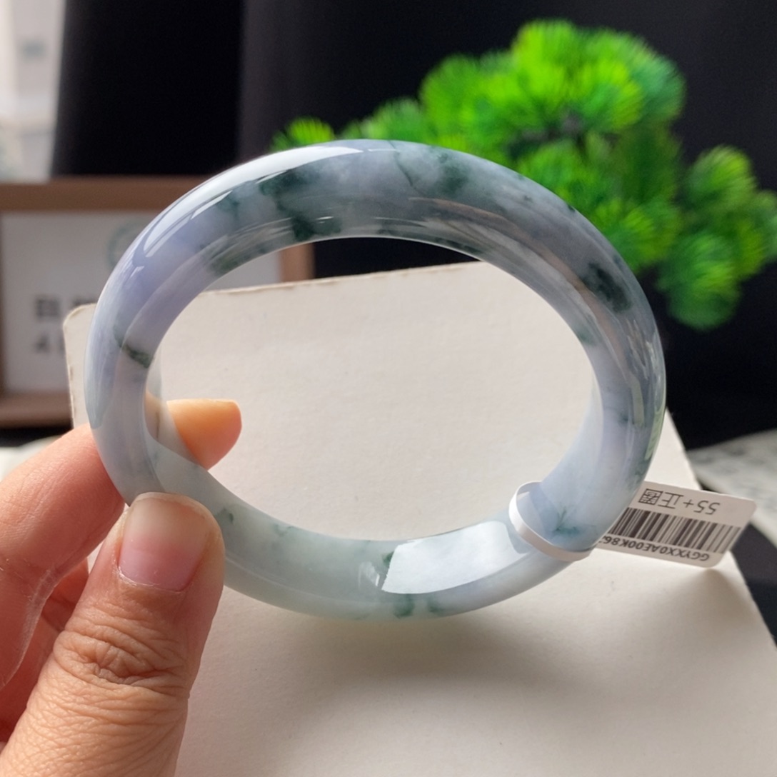 翡翠手镯未镶嵌62号59.7-13-9