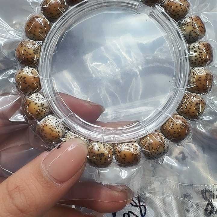 星月菩提手串579高端火烧云星月菩提12桶单圈