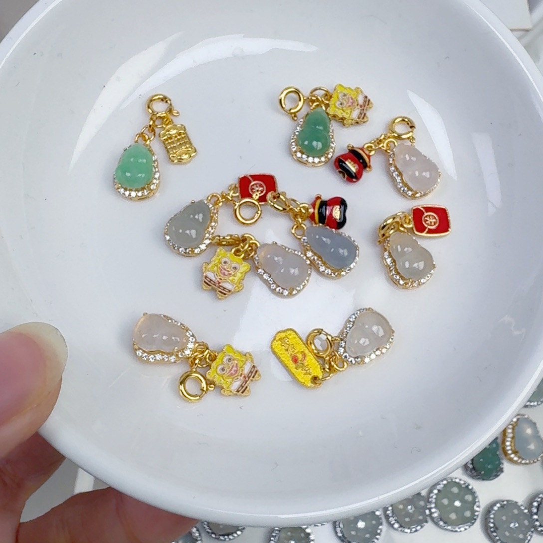 翡翠散珠葫芦滴流一个