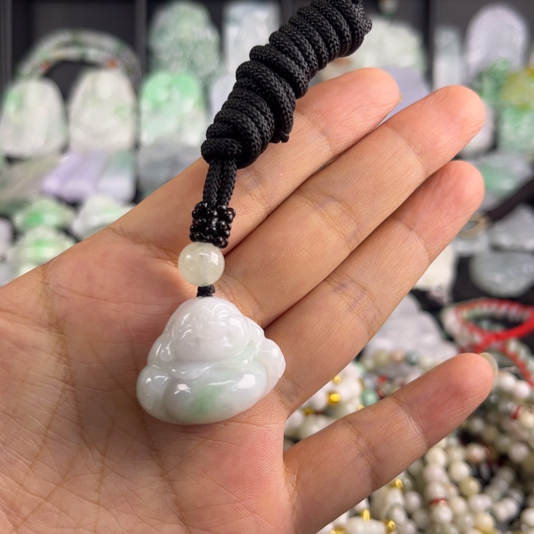 嘬***)吊坠(不含链)未镶嵌翡翠