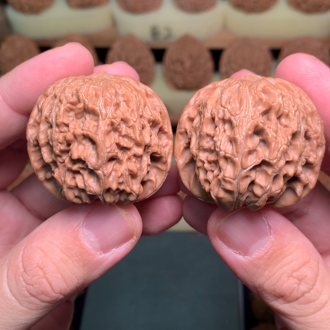 吊坠文玩核桃41原桩山地磨全品