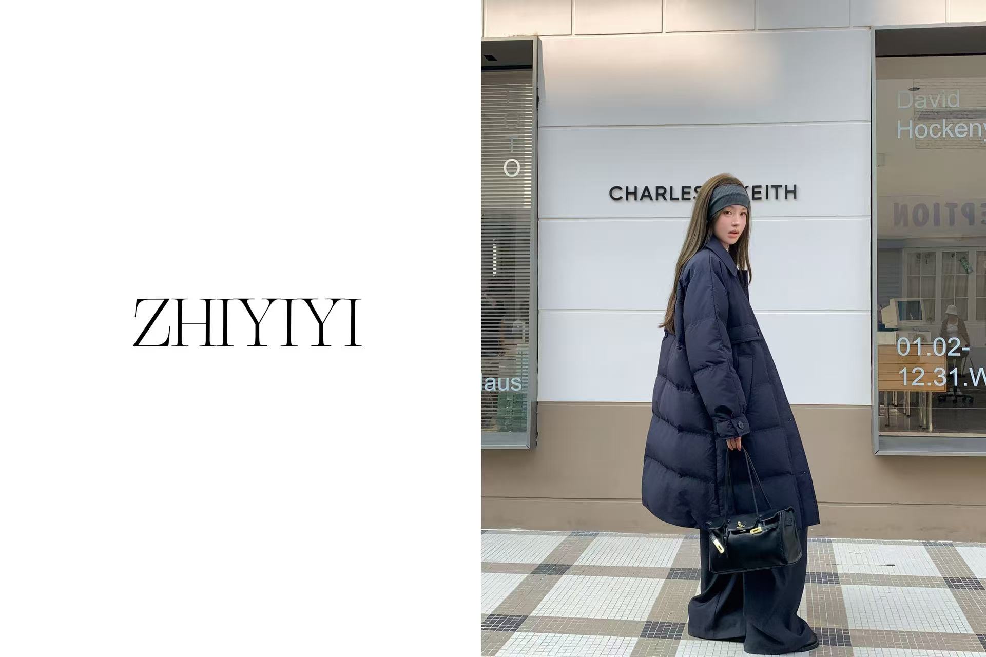  【ZHIYIYI】娟子推荐 7885款90白鸭绒西装领百搭短款宽松休闲