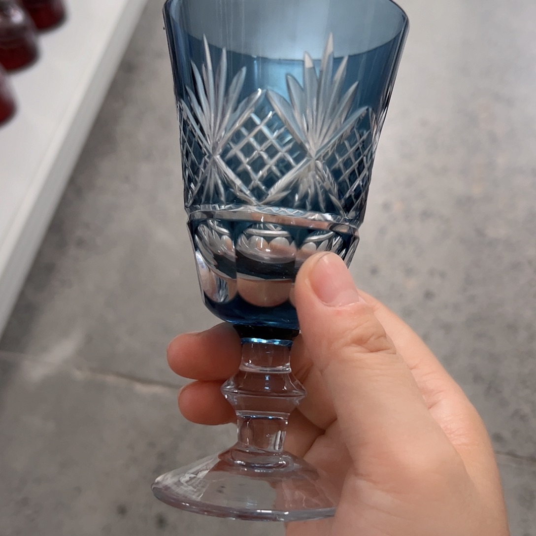 手柄款水晶玻璃如图一个