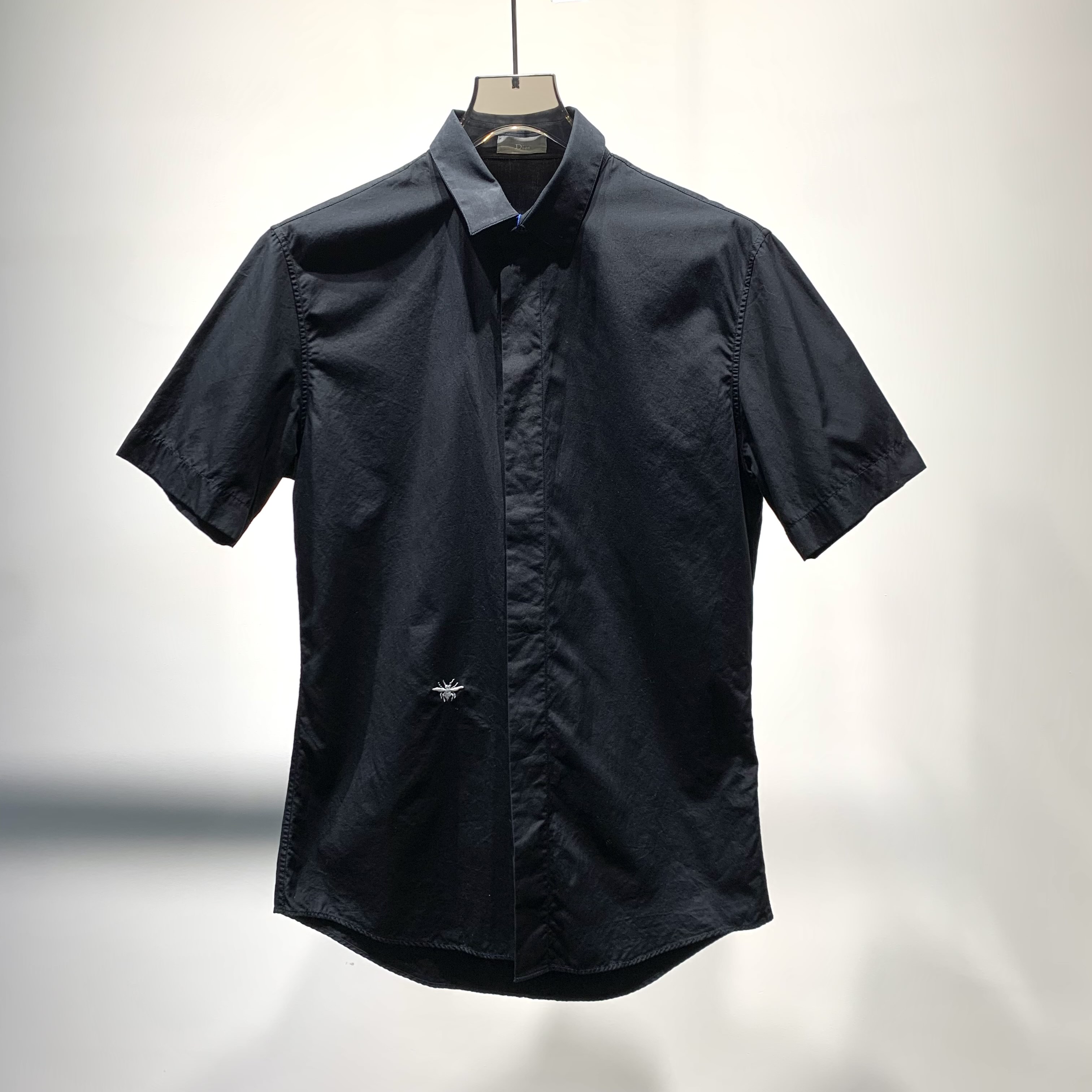 99新 DIOR/迪奥 蜜蜂开衫外套短袖衬衫/38码/Y5150