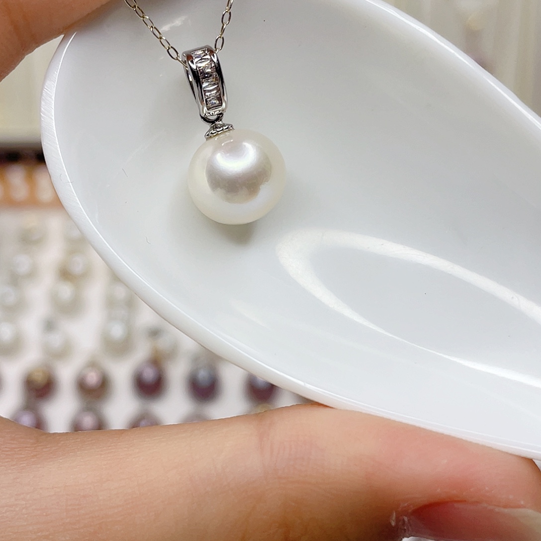 淡水珍珠合金吊坠(赠链)