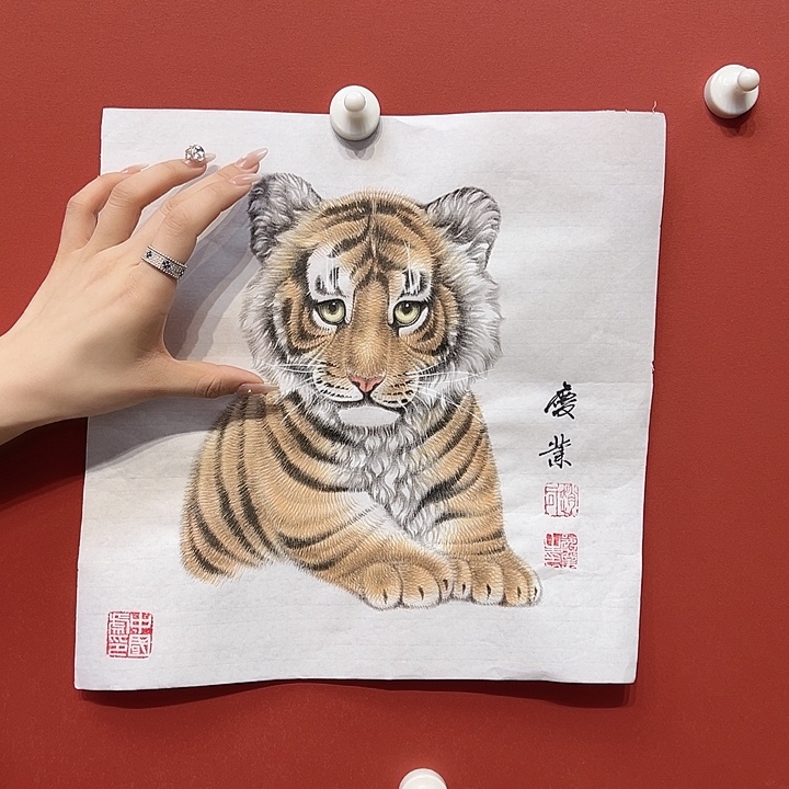 国画赵庆业老师国画作品月