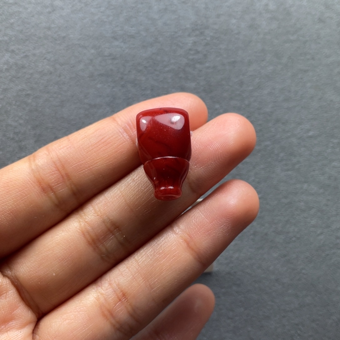 南红玛瑙配饰未镶嵌11.4mm