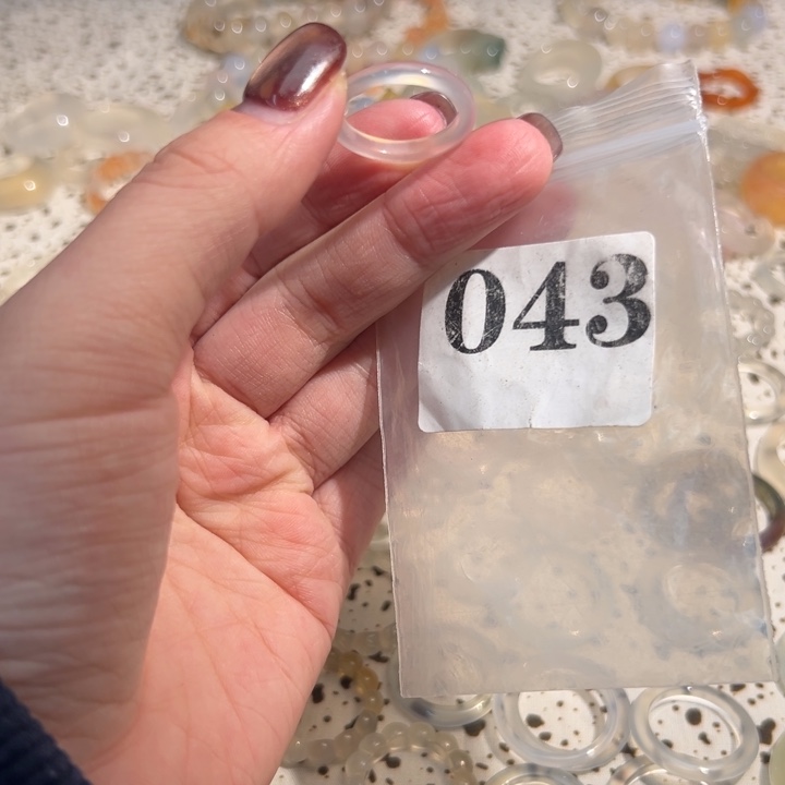 玛瑙/玉髓合金戒指43港17