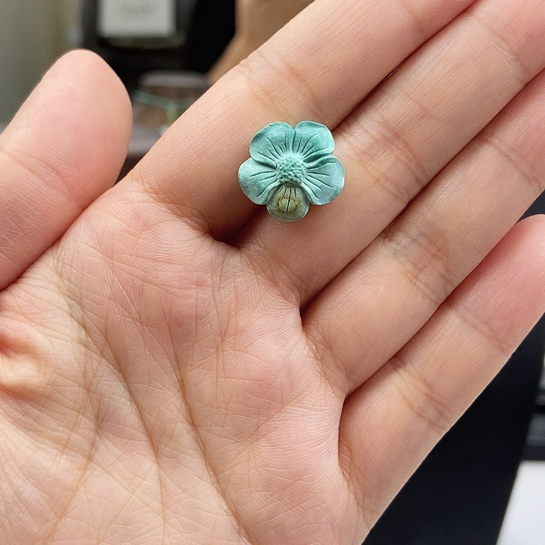 未镶嵌绿松石珠宝奇石