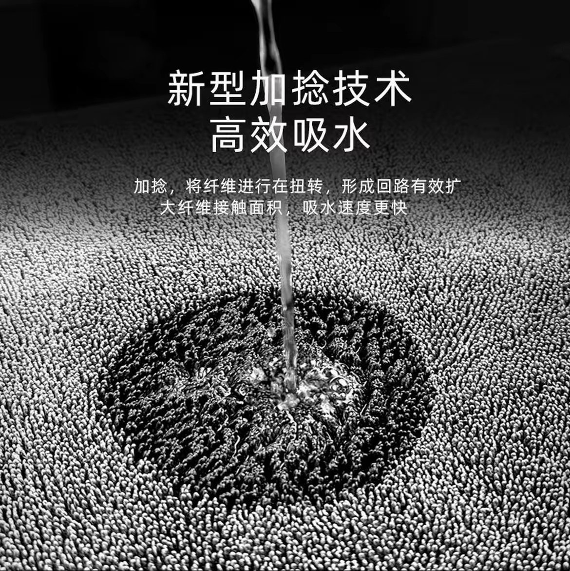 纤维毛巾新款平板多功能拖地神器瓷砖无水印吸水拖把厨房抹布拖布