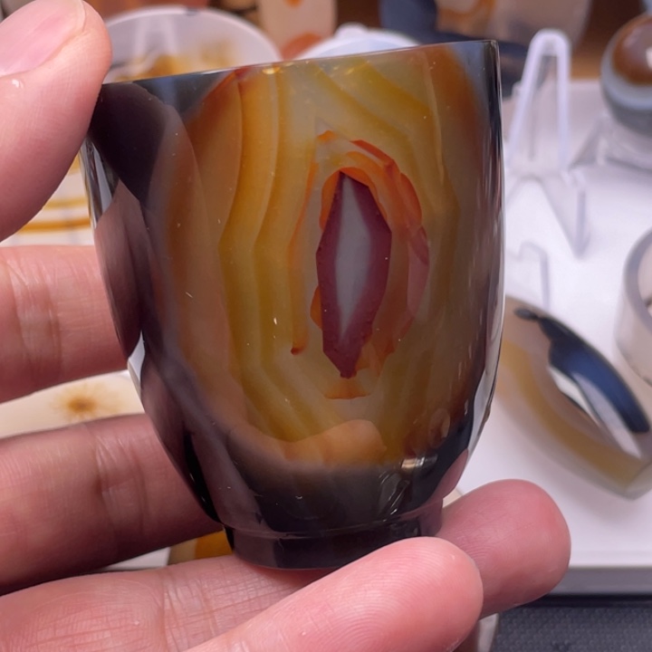 小***龙玛瑙/玉髓未镶嵌吊坠(不含链)