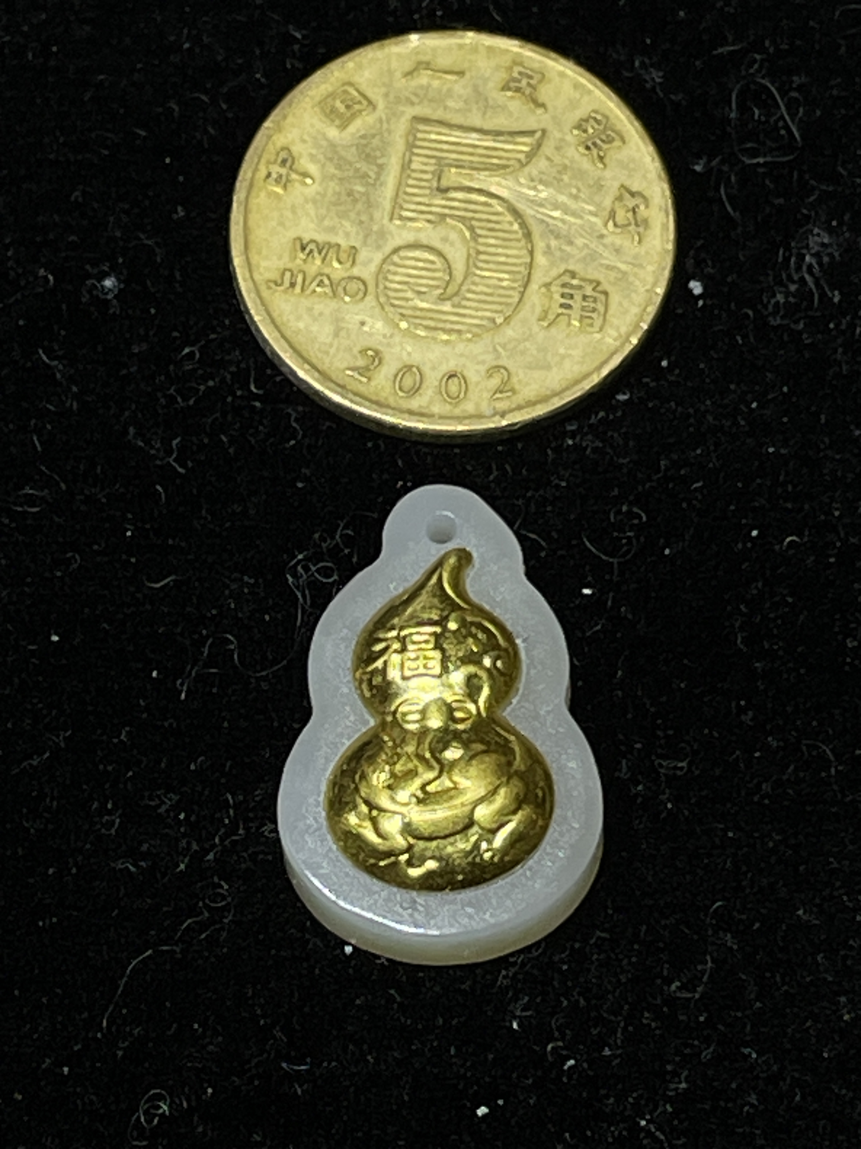 和田玉葫芦小吊坠