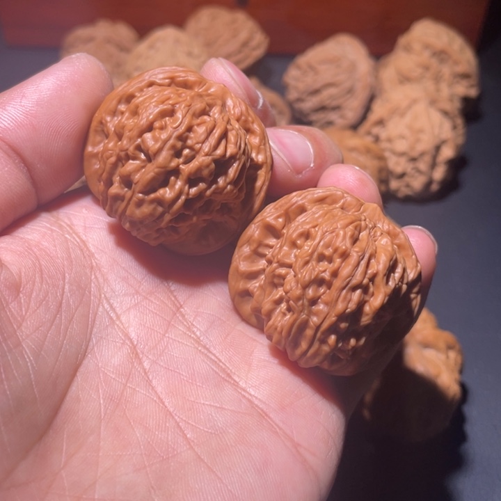 文玩核桃把件37汉高楼