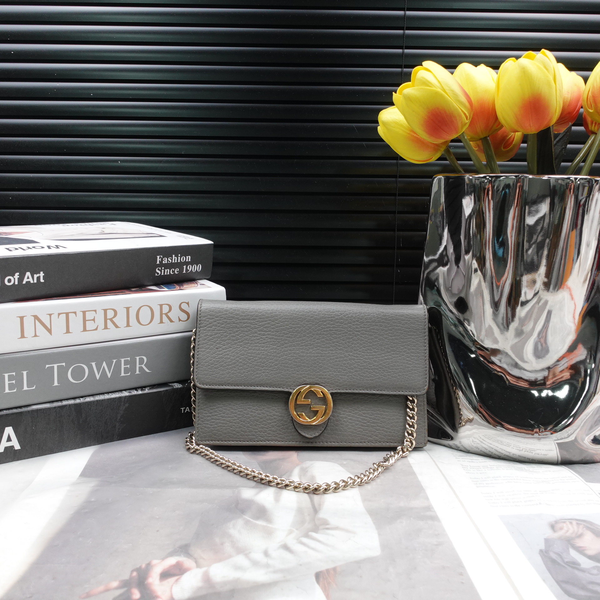 95新 GUCCI/古驰 单肩包/T10340335