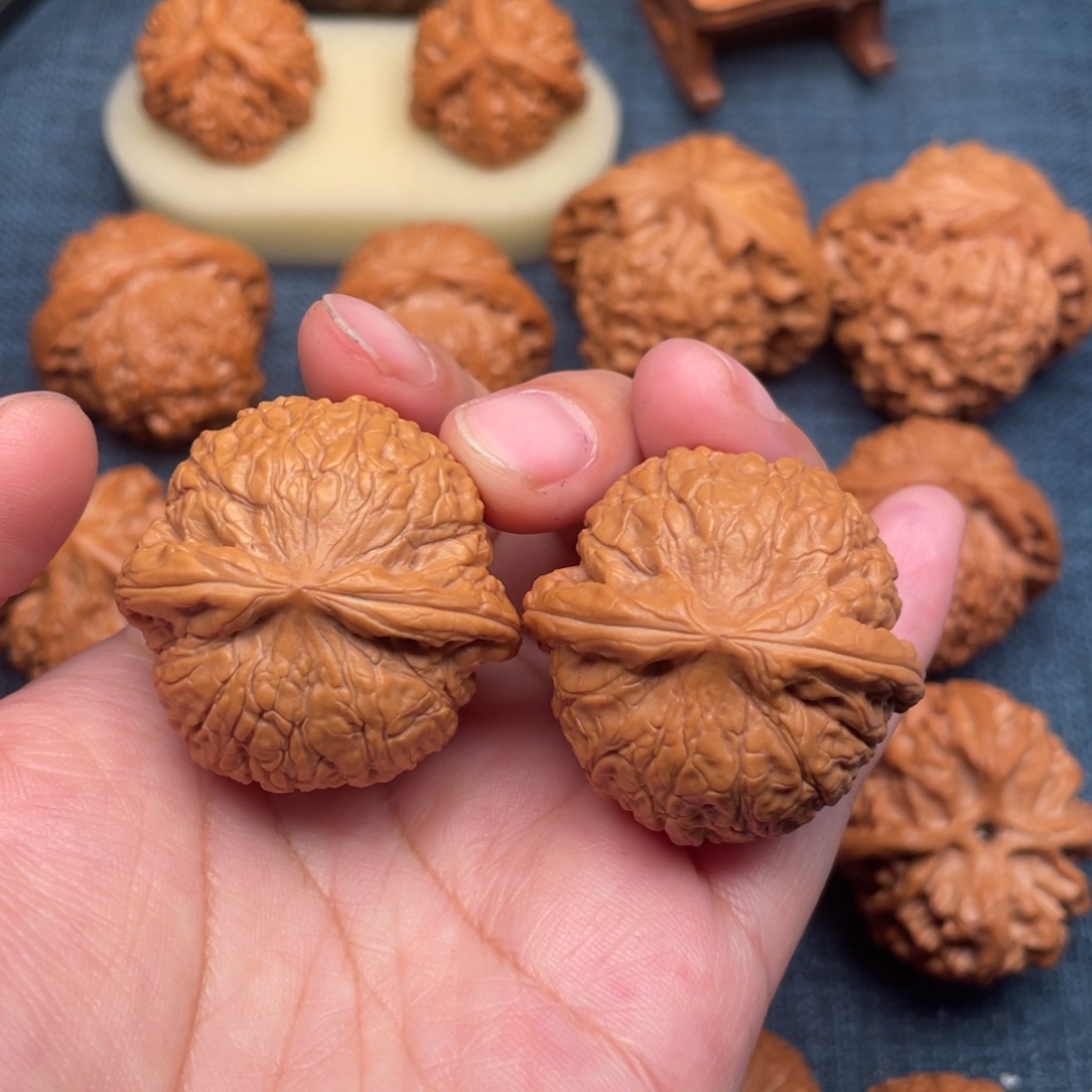 文玩核桃把件37.8精品乾隆磨全品