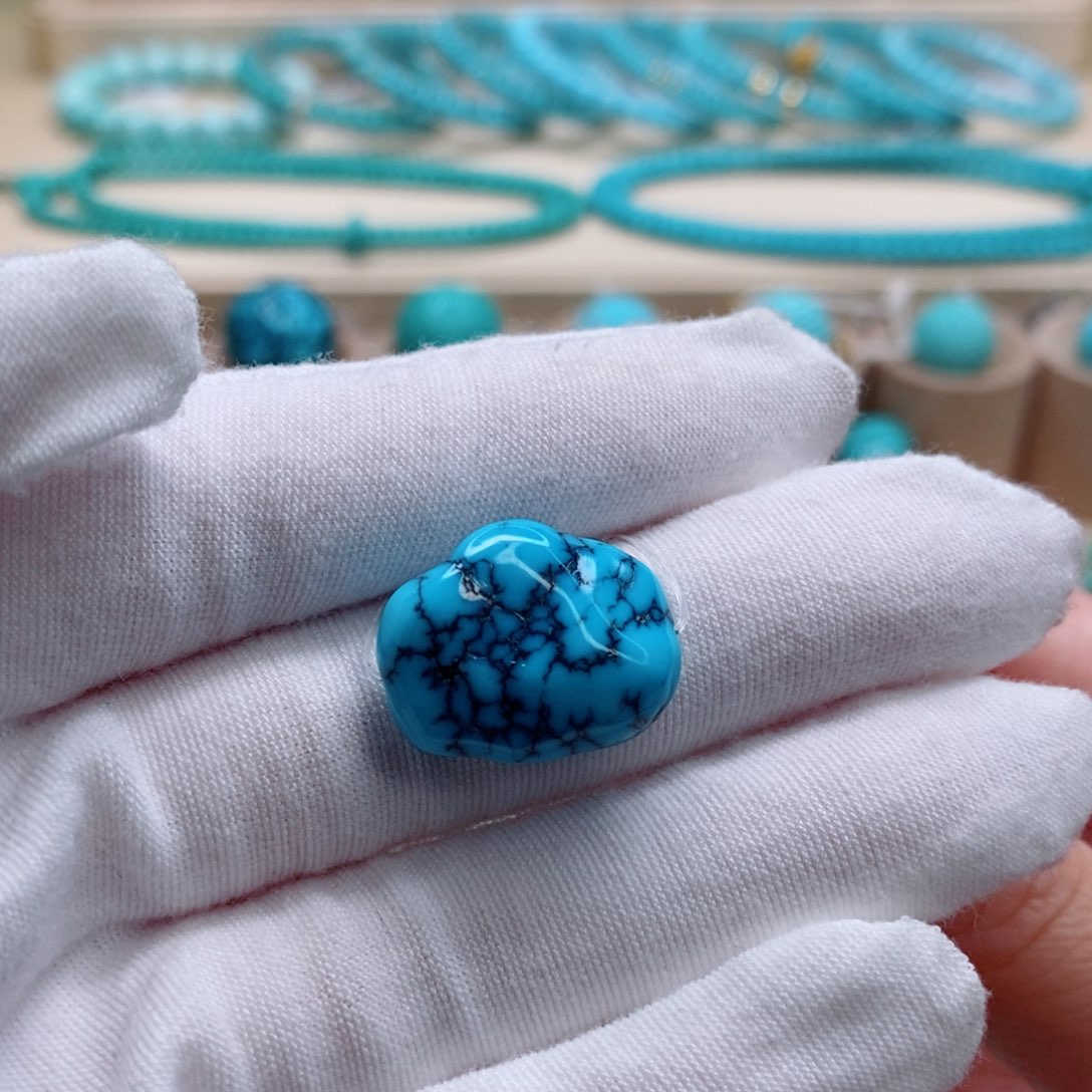 绿松石珠宝奇石未镶嵌