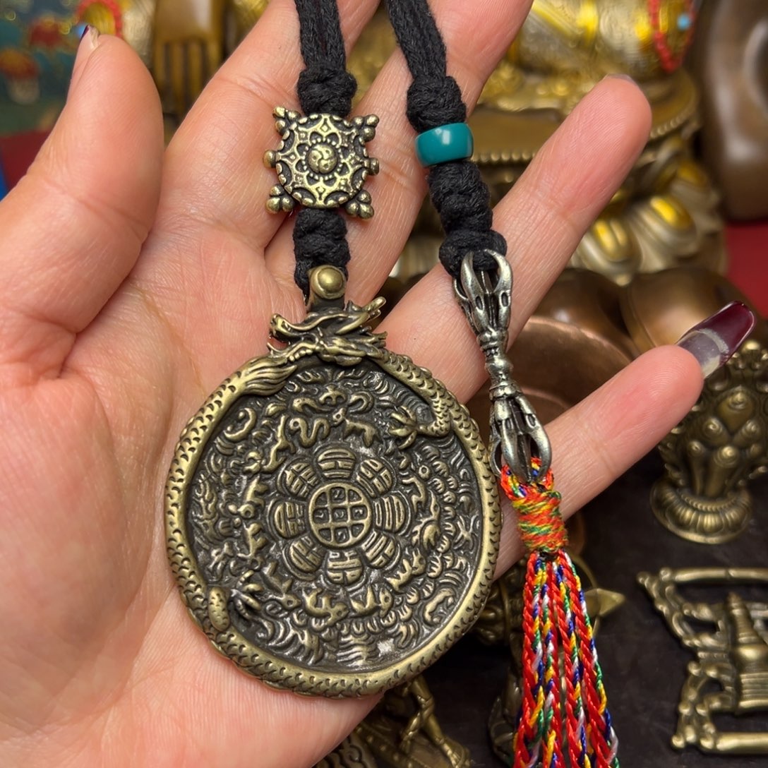 猛***兽泥塑藏式风格小元素