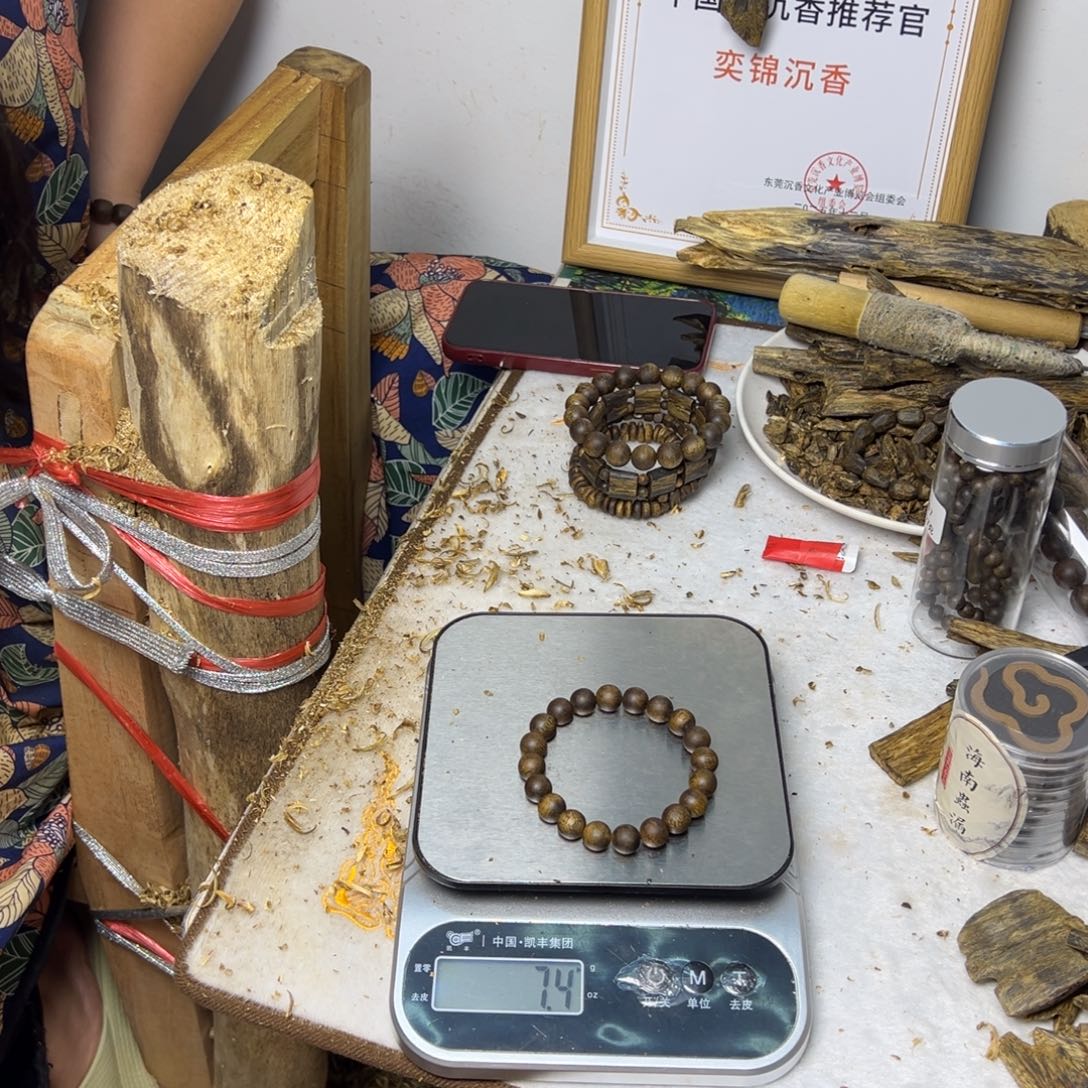 线香奇楠沉香手串10mm