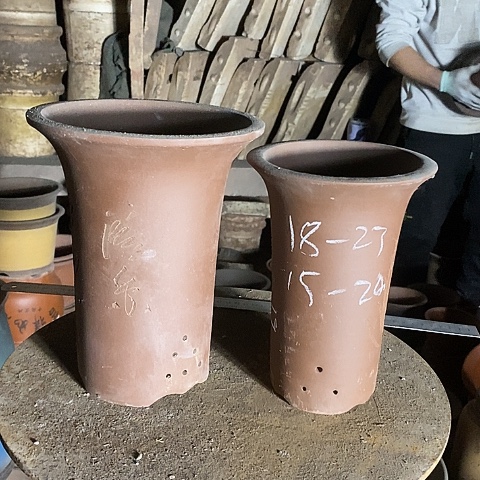 中国宜兴紫砂花盆！