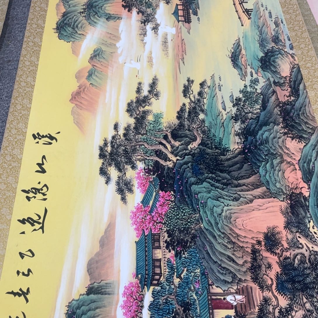 国画老师手笔手绘作品y