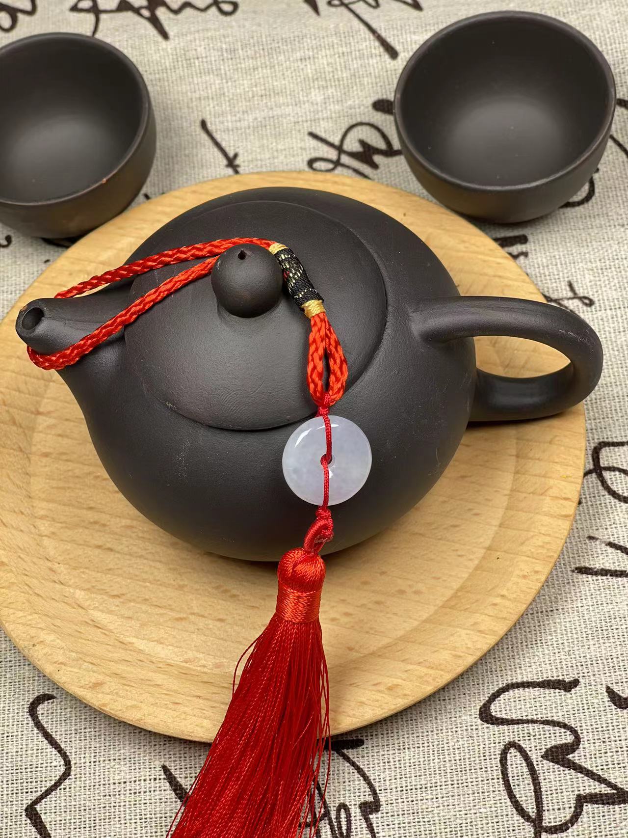 缅甸天然翡翠a货平安扣