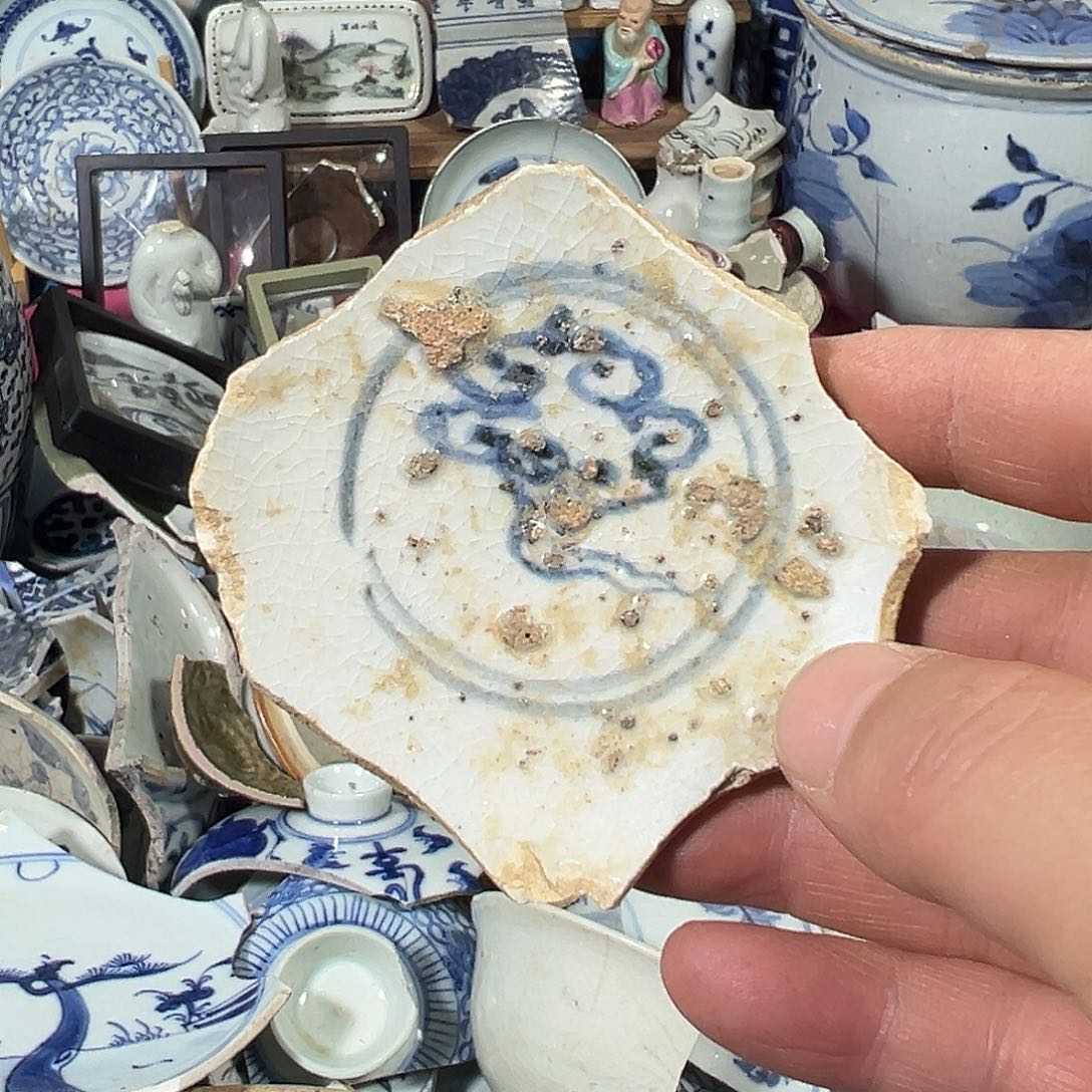 瓷片瓷片标本，全场包邮