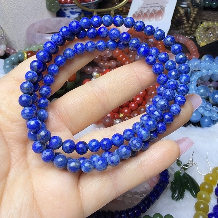 水晶未镶嵌手链青金手链