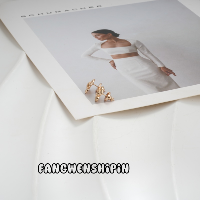 铜合金锆石耳饰 耳环1961