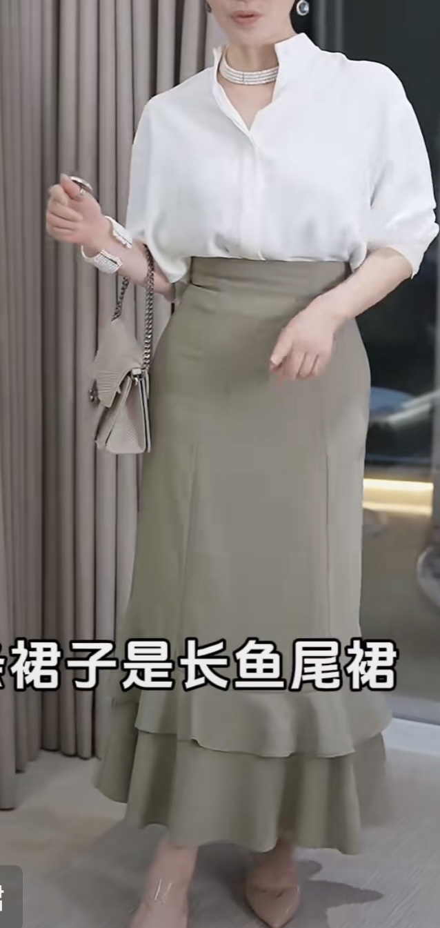 月光裙  半身裙     
