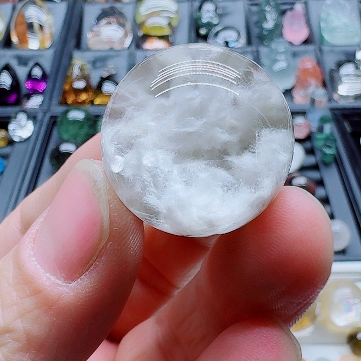 未镶嵌水晶珠宝半成品