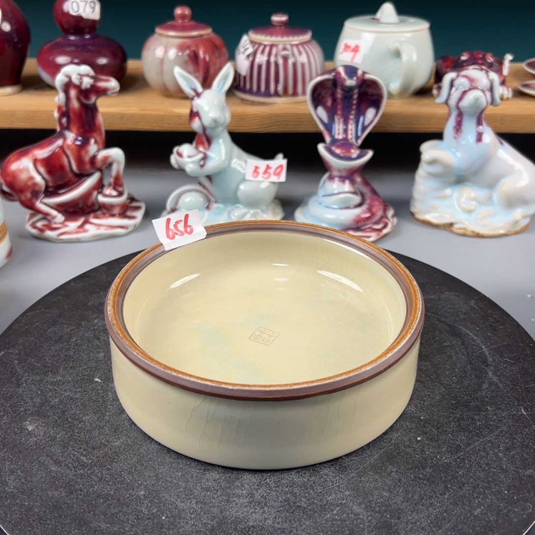 瓷片微瑕水洗纯手工