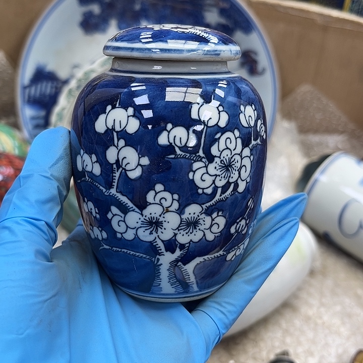 瓷片瓷器摆件 瓷器摆件