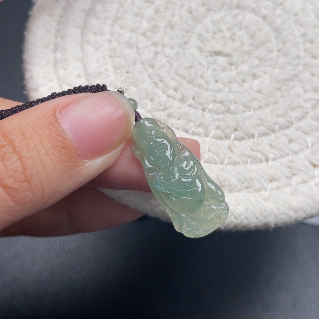 翡翠未镶嵌颈饰天然A货缅甸翡翠