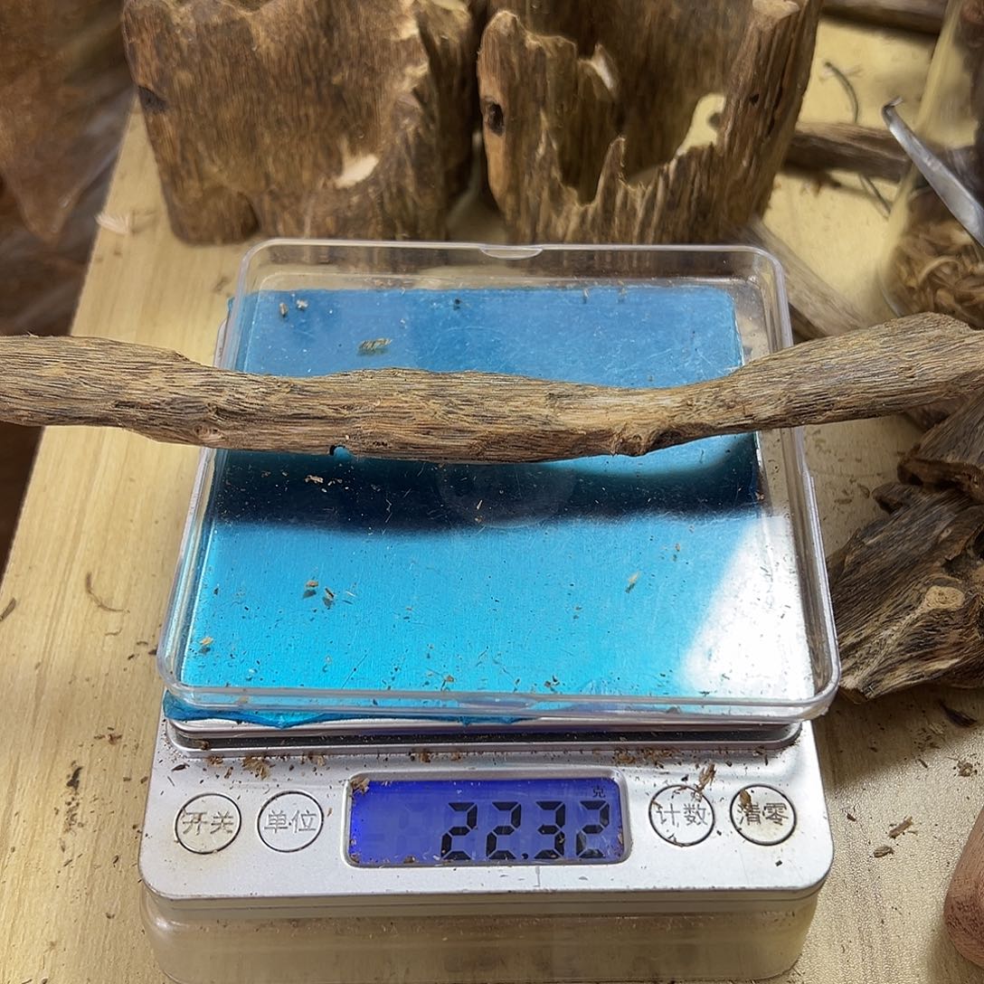 香料绿奇楠虫漏22克乌身
