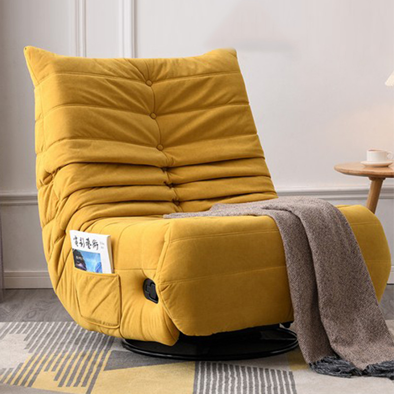网红毛毛虫懒人单人电动旋转椅 客厅阳台多功能沙发家用休闲躺椅