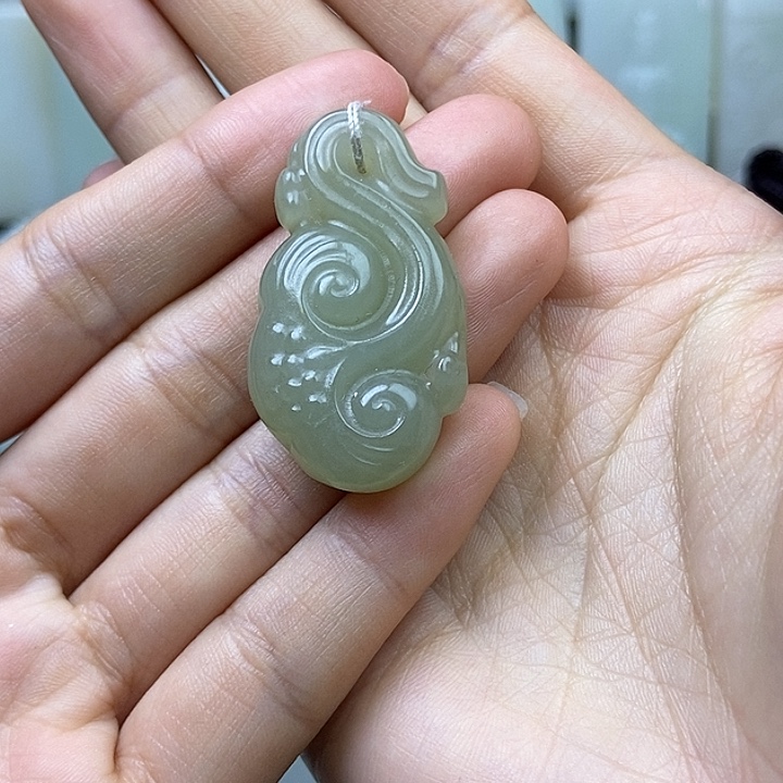 和田玉挂件未镶嵌