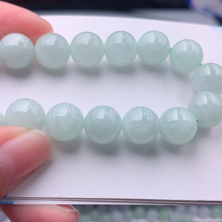 翡翠手链未镶嵌多样性