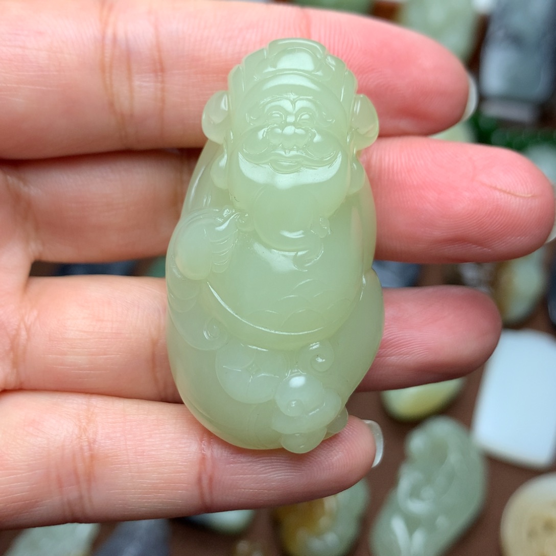 和田玉挂件未镶嵌