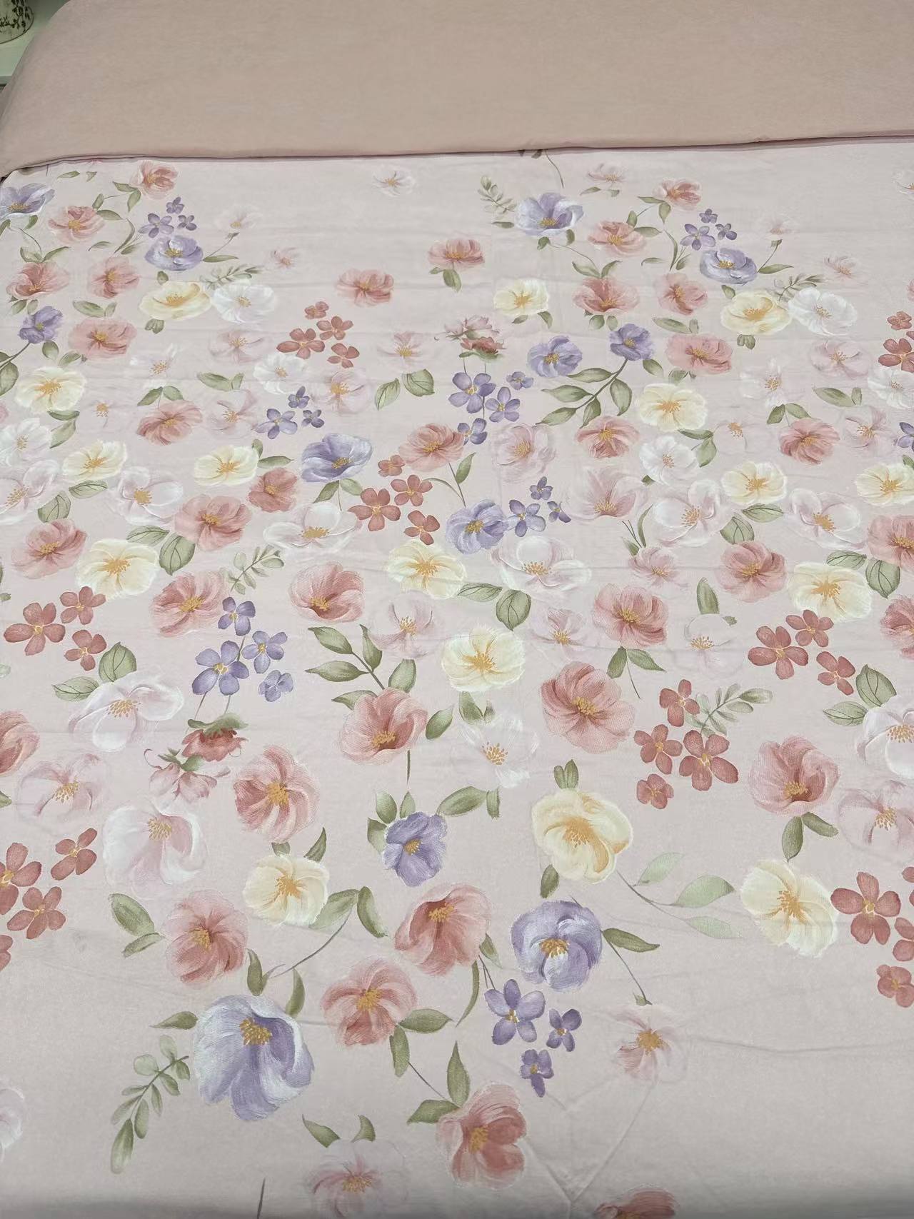 （美丽花朵）高端数码印花加厚加密保暖单人双人被罩